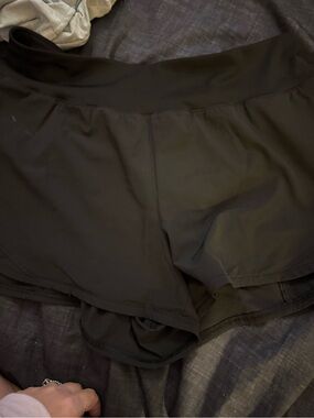 Black Women's Athletic Shorts
